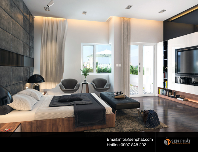 thiết kế nội thất căn hộ chung cư 110m2