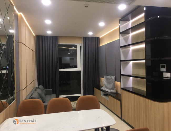 thiết kế nội thất căn hộ chung cư 45m2