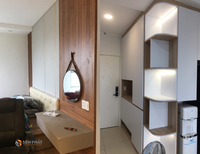 thiết kế nội thất căn hộ chung cư 75m2