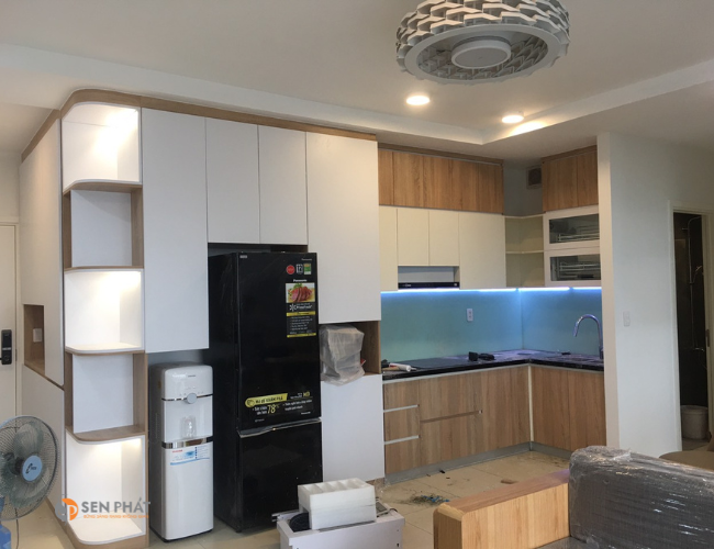 thiết kế nội thất căn hộ chung cư 75m2