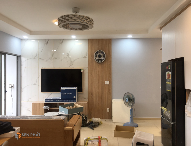 thiết kế nội thất căn hộ chung cư 75m2