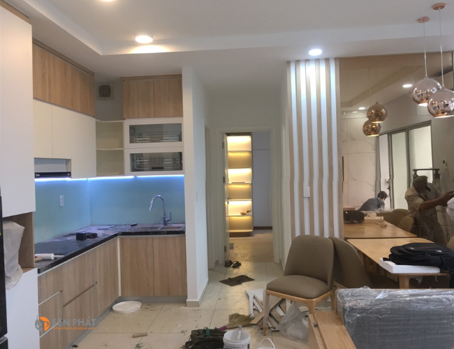 thiết kế nội thất căn hộ chung cư 75m2