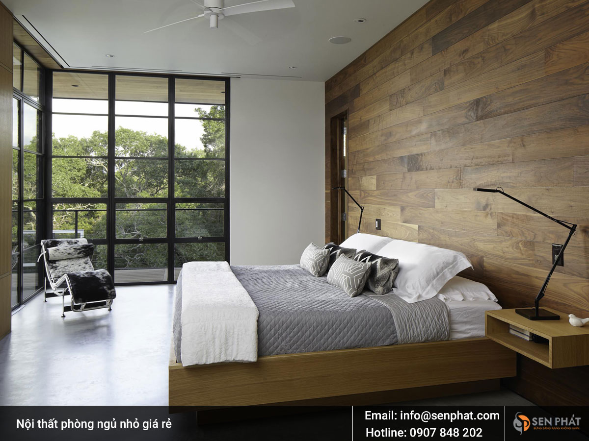 Nội thất phòng ngủ nhỏ giá rẻ