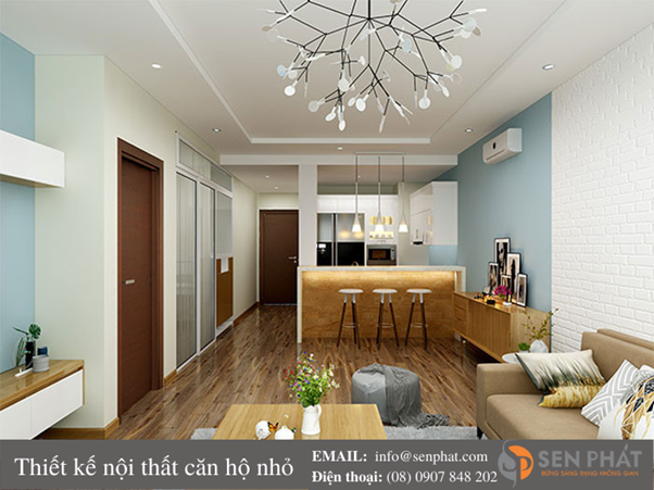 thiết kế nội thất chung cư nhỏ