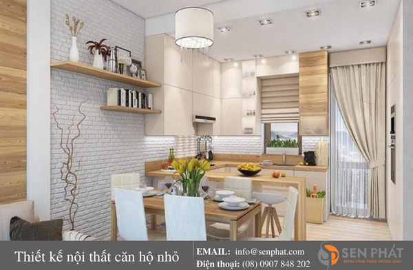 thiết kế nội thất chung cư nhỏ