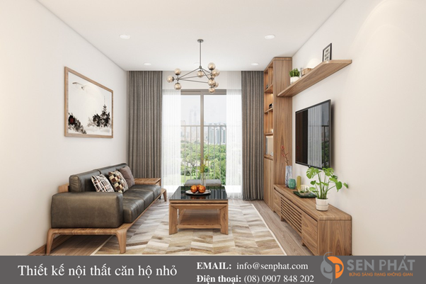 thiết kế nội thất chung cư nhỏ