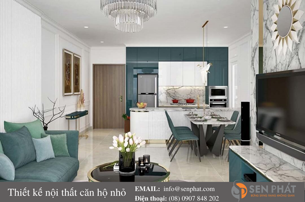 thiết kế nội thất chung cư nhỏ