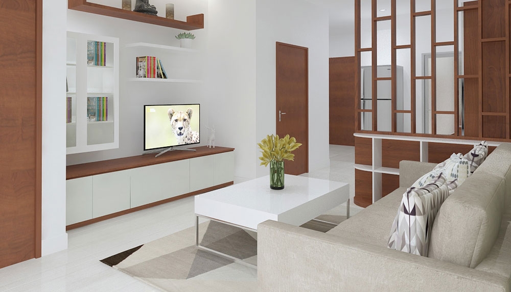 Thiết kế nội thất căn hộ TĐH Quận 9