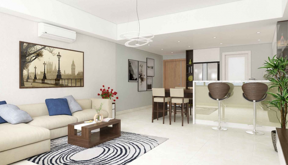 Thiết kế nội thất căn hộ Masteri tại T3-B18.05