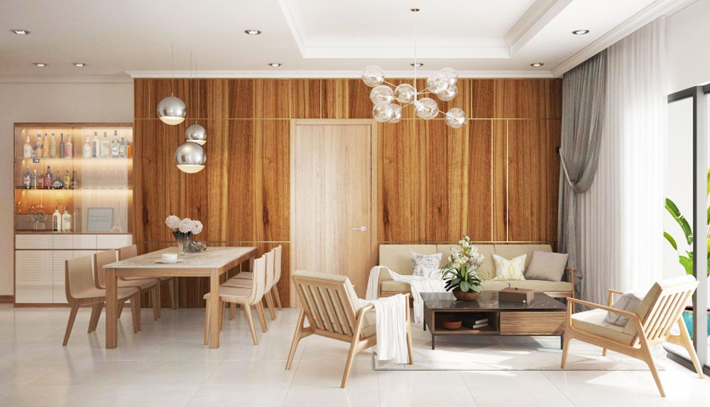Thiết kế nội thất căn hộ Vinhome Cental Park L1-07.03