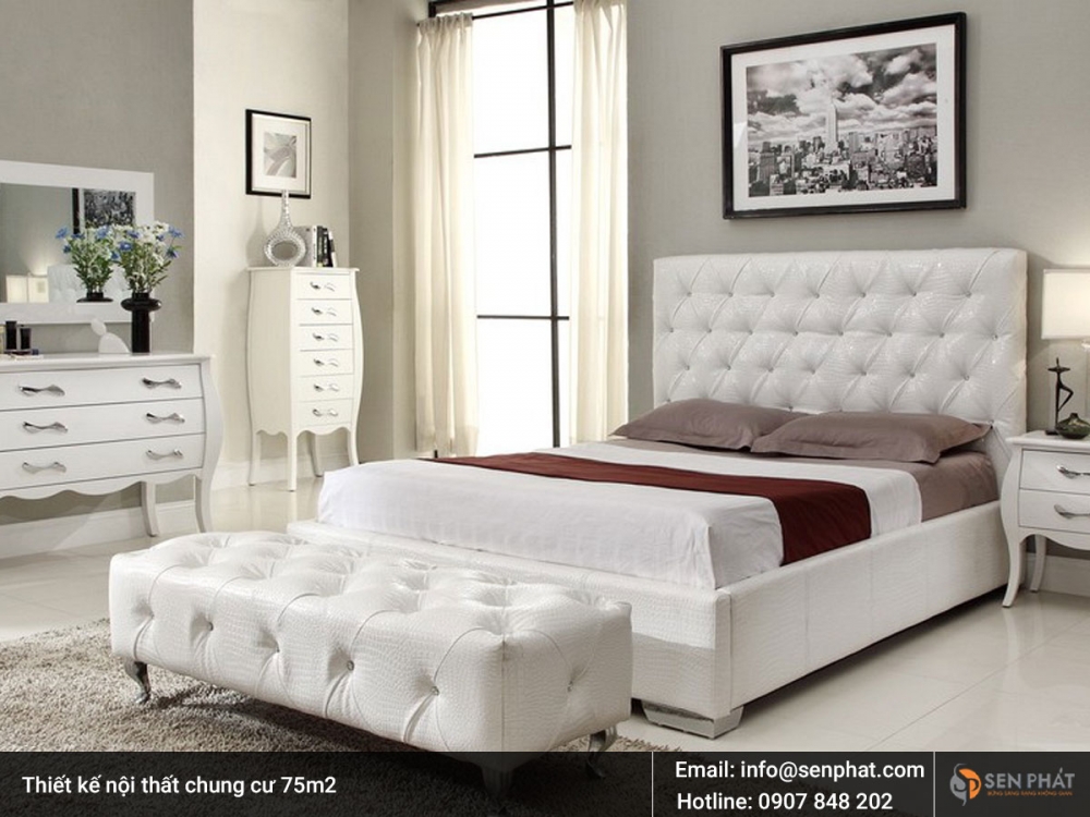Độc đáo với mẫu thiết kế nội thất chung cư 75m2 HIỆN ĐẠI, TIỆN NGHI