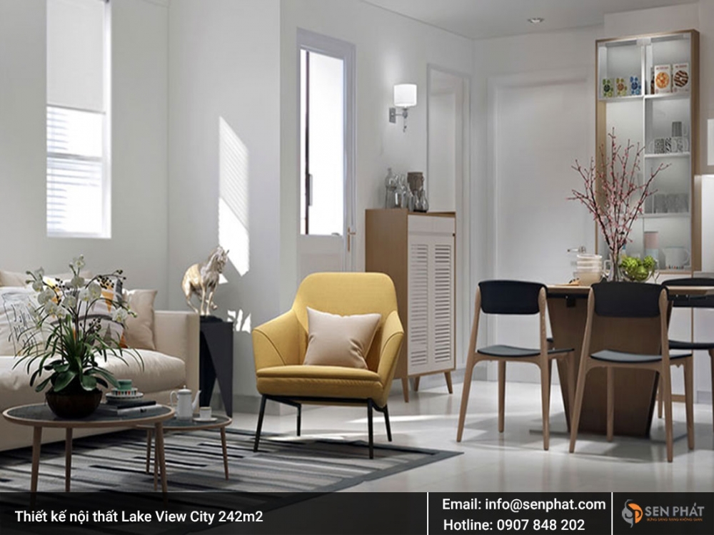 Thiết kế nội thất biệt thự, nhà phố Lake View City diện tích 242m2 Quận 2 TPHCM
