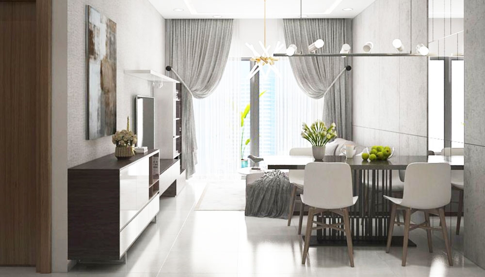 Thiết kế nội thất căn hộ Tòa nhà Botanica Tân Bình