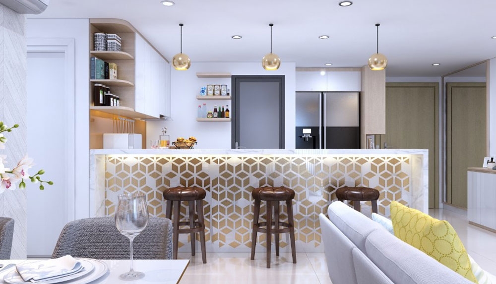 Thiết kế nội thất căn hộ Masteri tại T5.B21.10