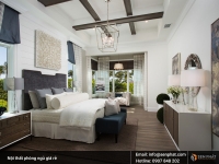Thiết kế trọn bộ đồ nội thất phòng ngủ nhỏ giá rẻ tại TPHCM