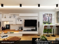 Mẫu thiết kế nội thất nhà chung cư nhỏ giá rẻ tại TPHCM