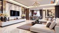 Decor ph&ograve;ng kh&aacute;ch: 10+ &yacute; tưởng đẹp, hiện đại cho mọi kh&ocirc;ng gian