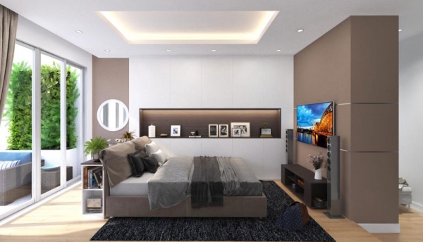 Thiết kế nội thất nhà phố  – Tại đường D2 Bình Thạnh