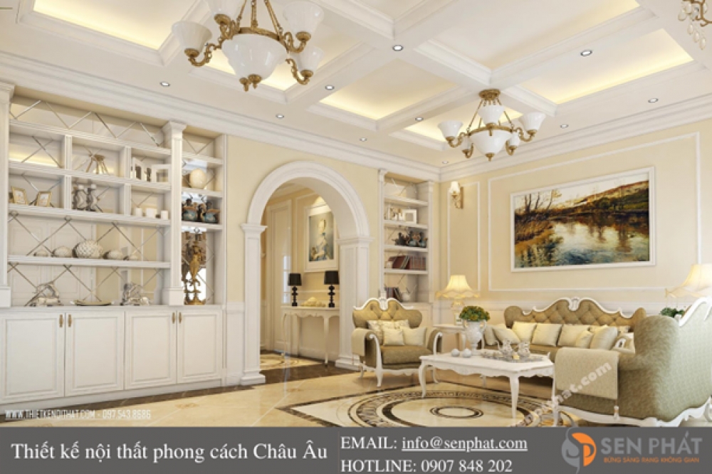 các phong cách thiết kế nội thất chung cư